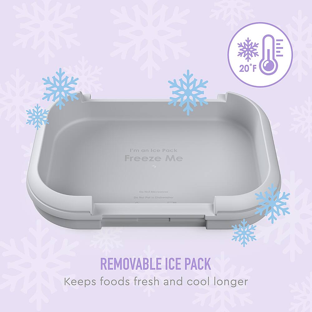 Alt View 14. Bentgo - Kids Chill Lunch Box - Purple.