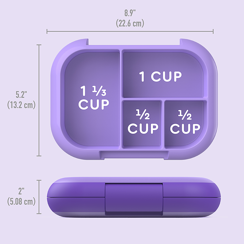 Alt View 15. Bentgo - Kids Chill Lunch Box - Purple.