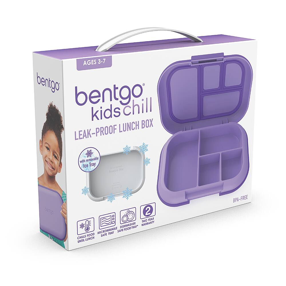 Alt View 16. Bentgo - Kids Chill Lunch Box - Purple.