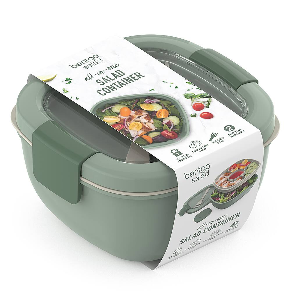 Alt View 12. Bentgo - Salad To-Go Container - Green.