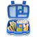 Angle. Bentgo - Kids Lunch Box - Blue.