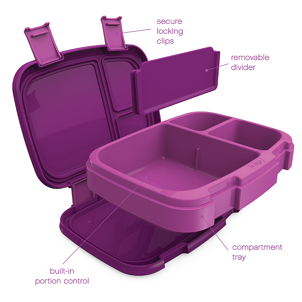 Best Buy: Bentgo Fresh Version 2 Lunch Box Purple BGOFR-2P