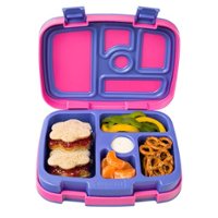 Bentgo - Kids Brights Lunch Box - Fuchsia - Angle_Zoom