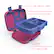 Alt View 12. Bentgo - Kids Brights Lunch Box - Fuchsia.