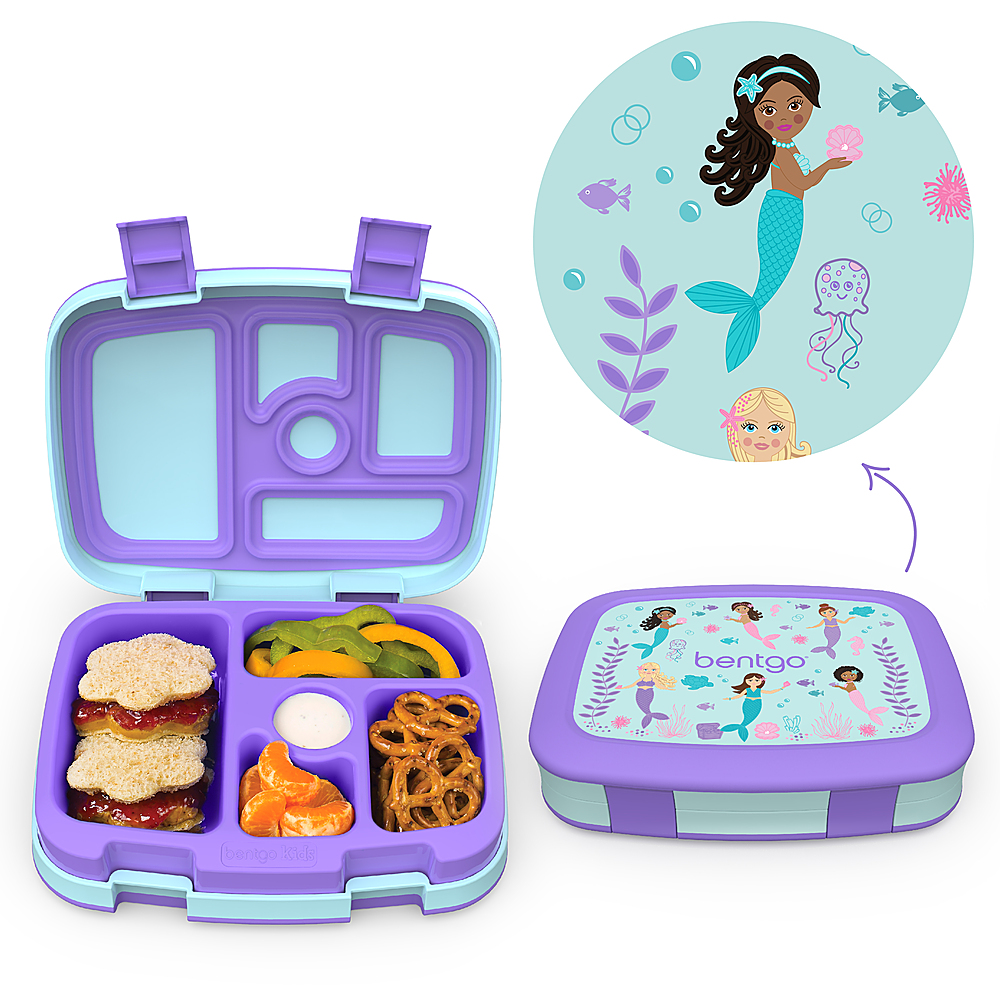 One Bentgo® Fresh and One Bentgo® Kids Print Lunch Box-Mermaid - Yahoo  Shopping