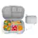 Angle. Bentgo - Kids Chill Lunch Box - Gray.