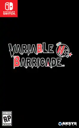 Front. Aksys Games - Variable Barricade. - T (Teen 13+)
