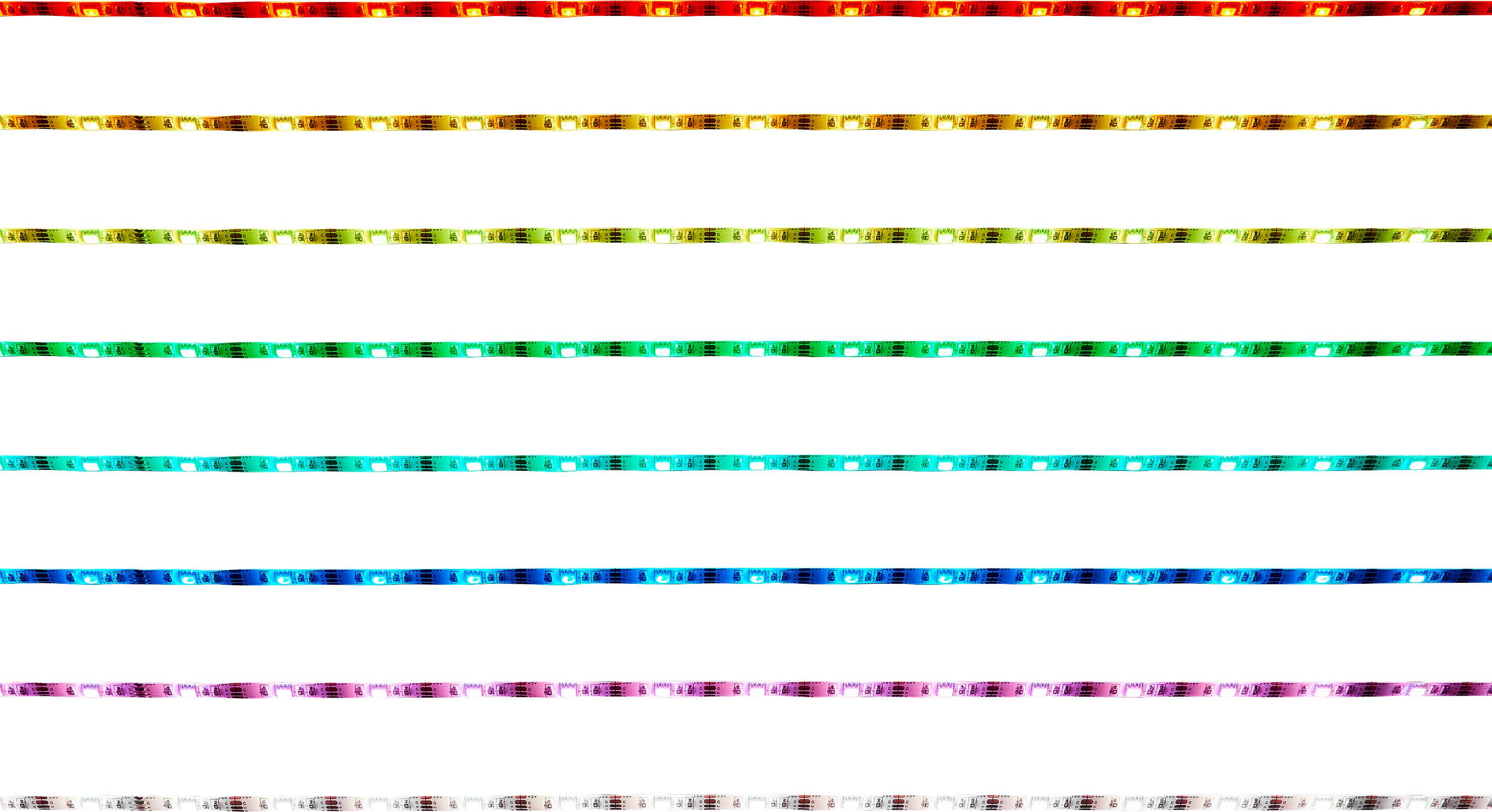 Alt View 13. Best Buy essentials™ - 4' LED Light Strip - Multi-Color.