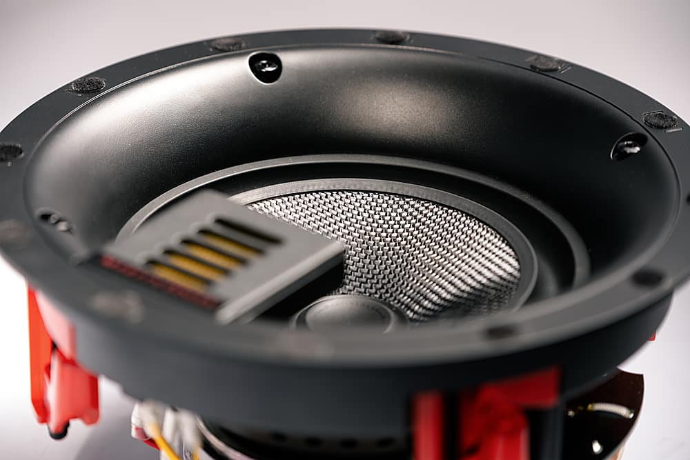 Alt View 14. MartinLogan - Motion Series CI, 6.5" Midrange with Folded Motion Tweeter, 2-Way In-Ceiling Speaker (Each) - Paintable White.