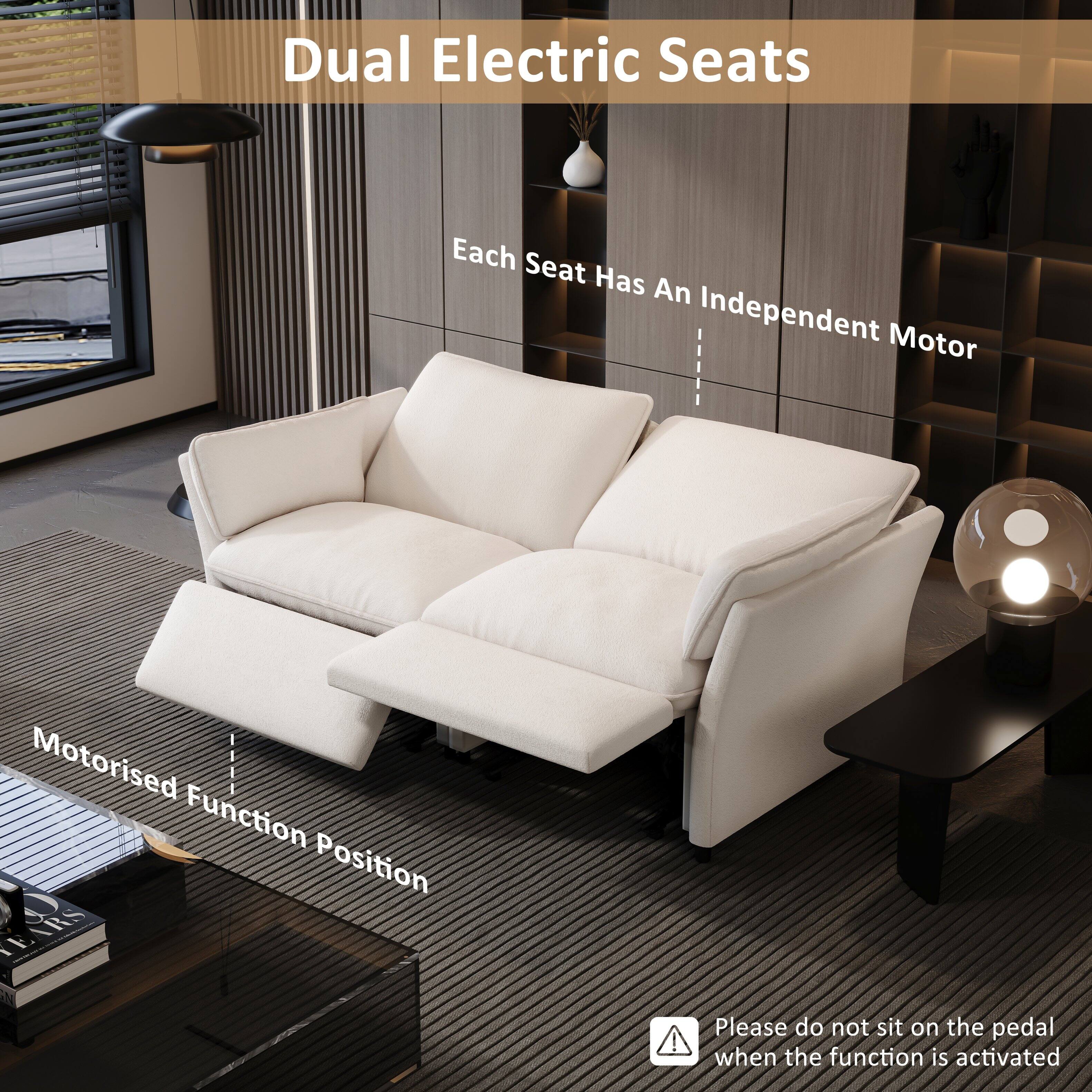 Dual Electric Seats

Each Seat Has An Independent Motor

Motorised Function Position

Please do not sit on the pedal when the function is activated