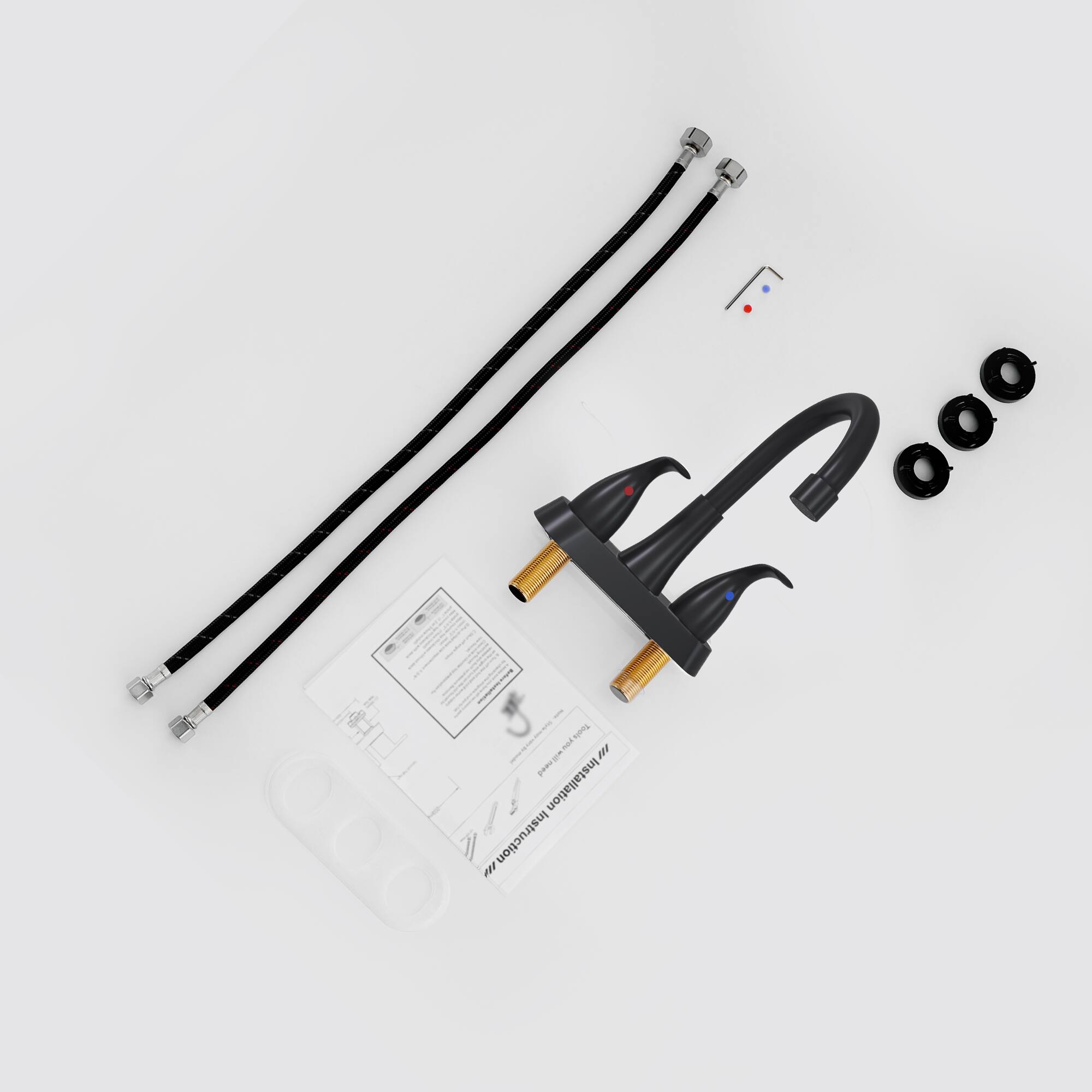 Installation Instruction

1. Attach the hose to the faucet using the provided adapter.
2. Connect the hose to the spray gun.
3. Ensure all connections are secure.
4. Check for leaks before use.