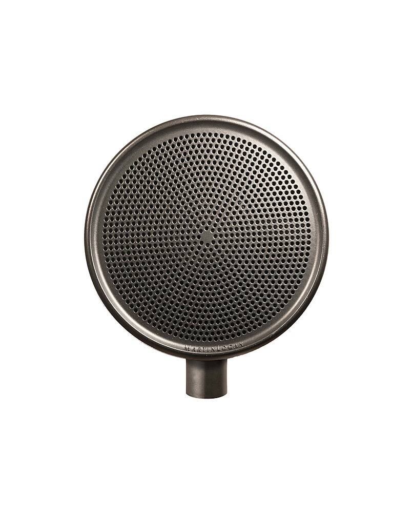 Left. MartinLogan - Outdoor Living Foundation Series, 8.1 All-Weather Speaker System with 8" Subwoofer, 8ohm Compatible - Dark Bronze.