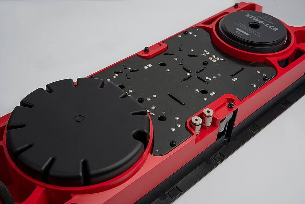 Alt View 16. MartinLogan - Motion XT Series CI, 6.5" Midrange, Dual 6.5" Woofers with Folded Motion XT Tweeter, 2.5-Way In-Wall Speaker (Each) - Paintable White.