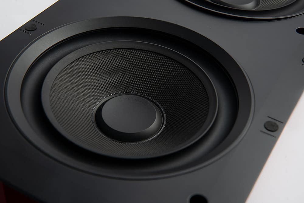 Alt View 17. MartinLogan - Motion XT Series CI, 6.5" Midrange, Dual 6.5" Woofers with Folded Motion XT Tweeter, 2.5-Way In-Wall Speaker (Each) - Paintable White.