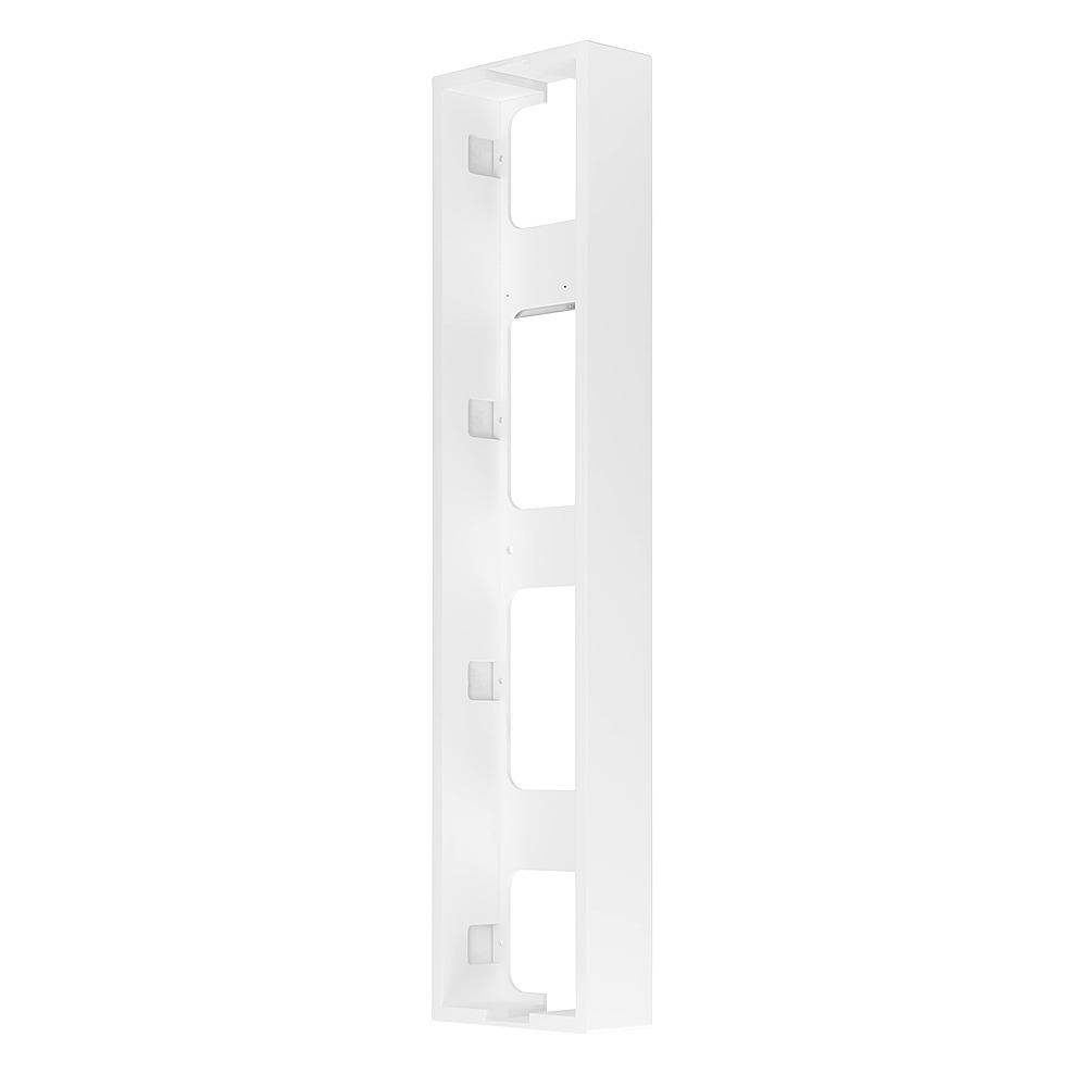 Angle View: MartinLogan - Masterpiece Series CI,  On-Wall Enclosure for Monument 7XW - Paintable White