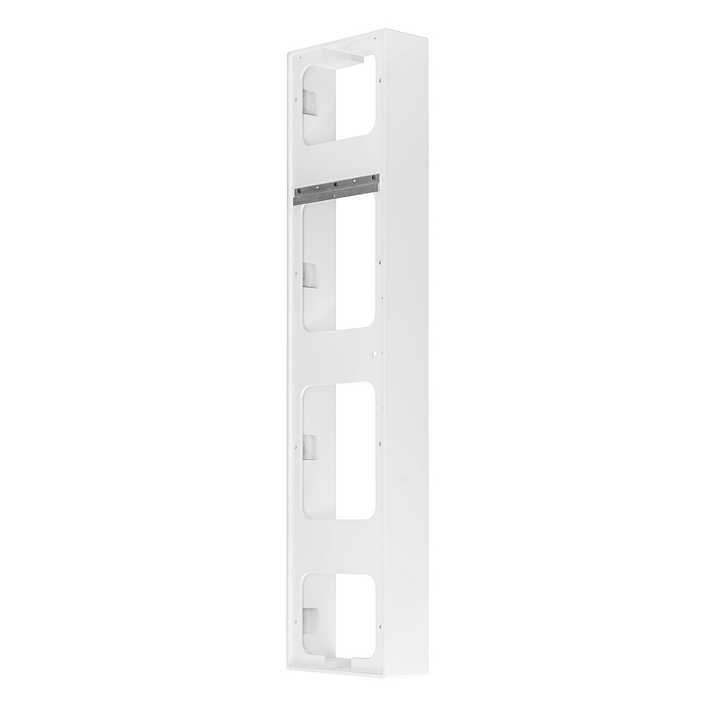 Left View: MartinLogan - Masterpiece Series CI,  On-Wall Enclosure for Monument 7XW - Paintable White