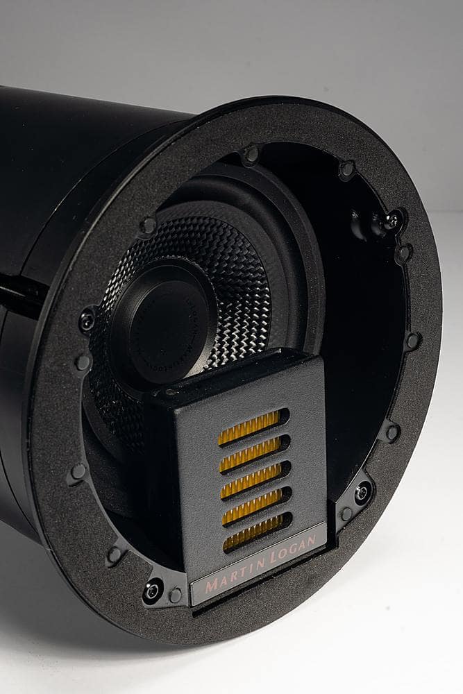 Alt View 14. MartinLogan - Motion Series CI, 4.5" Midrange with Folded Motion Tweeter, 2-Way In-Ceiling Speaker with Integrated Backbox (Each) - Paintable White.