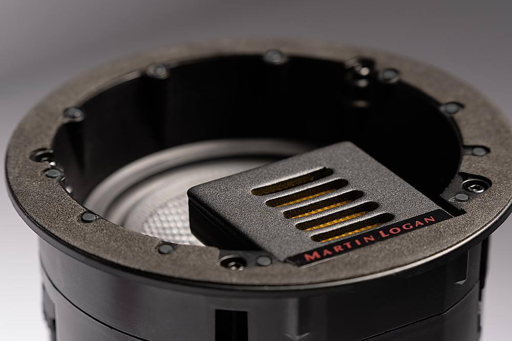 Alt View 15. MartinLogan - Motion Series CI, 4.5" Midrange with Folded Motion Tweeter, 2-Way In-Ceiling Speaker with Integrated Backbox (Each) - Paintable White.