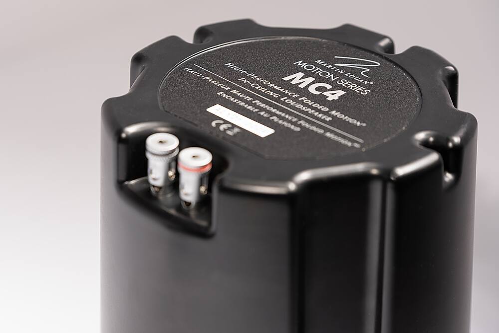 Alt View 17. MartinLogan - Motion Series CI, 4.5" Midrange with Folded Motion Tweeter, 2-Way In-Ceiling Speaker with Integrated Backbox (Each) - Paintable White.