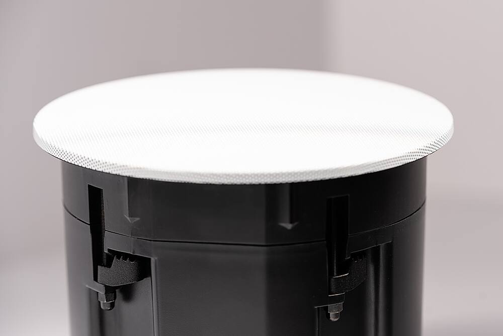 Alt View 18. MartinLogan - Motion Series CI, 4.5" Midrange with Folded Motion Tweeter, 2-Way In-Ceiling Speaker with Integrated Backbox (Each) - Paintable White.