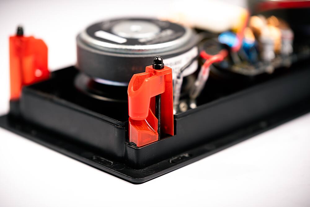 Alt View 15. MartinLogan - Motion Series CI, Dual 4" Woofer with Folded Motion Tweeter, 2-way In-Wall Speaker (Each) - Paintable White.