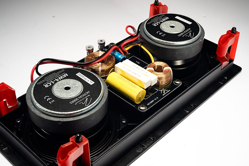 Alt View 17. MartinLogan - Motion Series CI, Dual 4" Woofer with Folded Motion Tweeter, 2-way In-Wall Speaker (Each) - Paintable White.