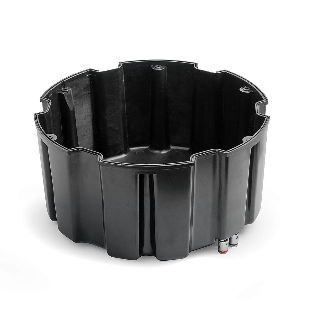 Angle. MartinLogan - Motion Series CI, Retro-Fit Backbox Enclosure for MC6-HT - Black/Silver.