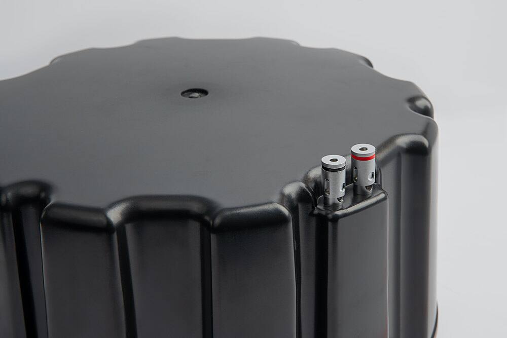 Alt View 12. MartinLogan - Motion Series CI, Retro-Fit Backbox Enclosure for MC6-HT - Black/Silver.