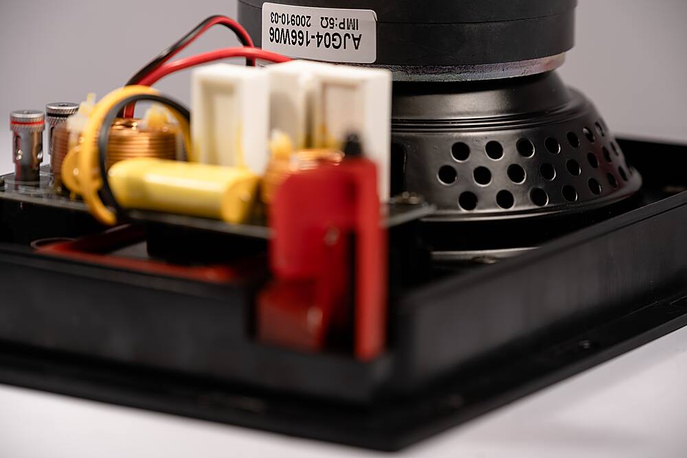 Alt View 15. MartinLogan - Motion Series CI, 6.5" Midrange with Folded Motion Tweeter, 2-Way In-Wall Speaker (Each) - Paintable White.