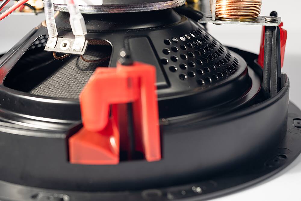 Alt View 15. MartinLogan - Motion Series CI, 8" Midrange with Folded Motion Tweeter, 2-way In-Ceiling Speaker (Each) - Paintable White.