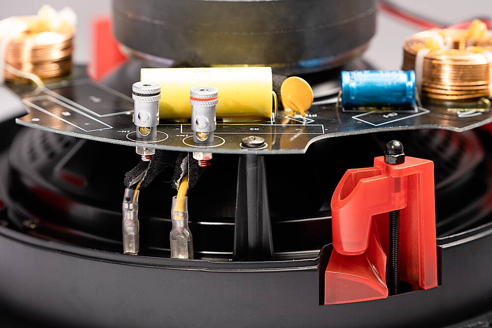 Alt View 17. MartinLogan - Motion Series CI, 8" Midrange with Folded Motion Tweeter, 2-way In-Ceiling Speaker (Each) - Paintable White.