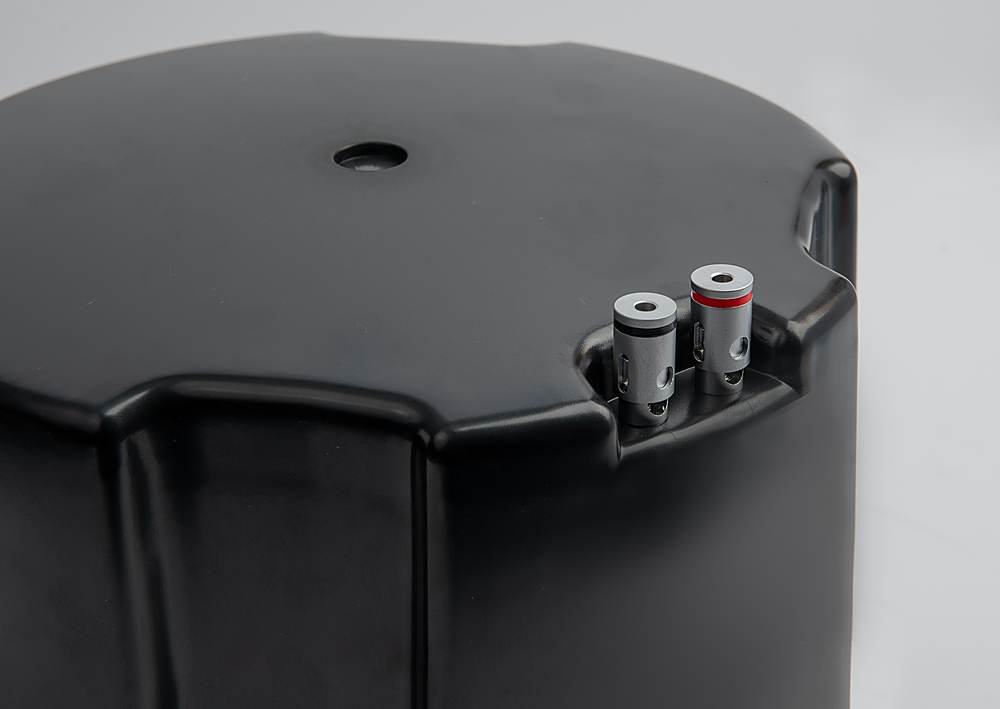 Alt View 12. MartinLogan - Motion Series CI, Retro-Fit Backbox Enclosure for MC6 - Black/Silver.