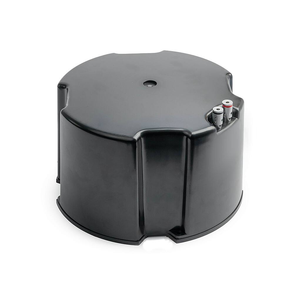 Left. MartinLogan - Motion Series CI, Retro-Fit Backbox Enclosure for MC6 - Black/Silver.