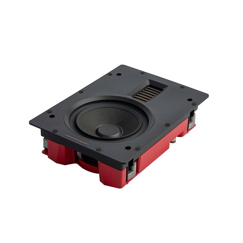 Angle. MartinLogan - Motion XT Series CI, 6.5" Midrange with Folded Motion XT Tweeter, 2-way In-Wall Speaker (Each) - Paintable White.