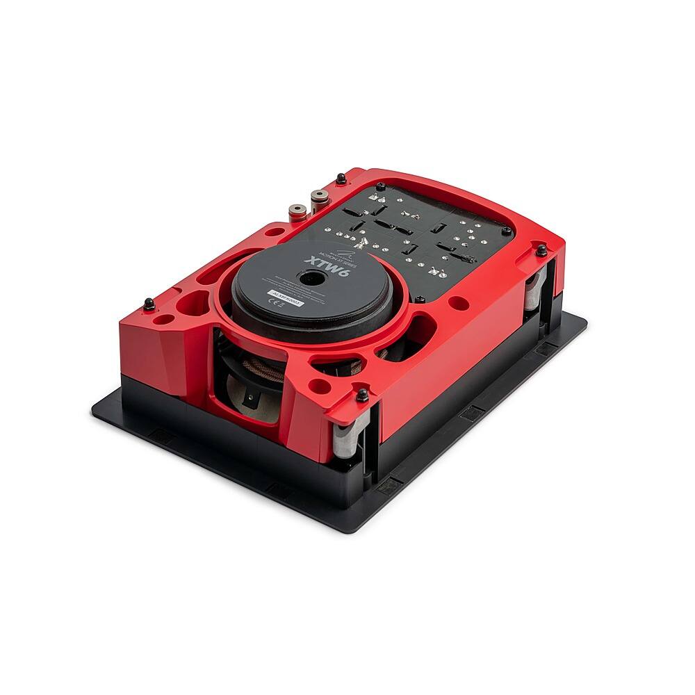 Left. MartinLogan - Motion XT Series CI, 6.5" Midrange with Folded Motion XT Tweeter, 2-way In-Wall Speaker (Each) - Paintable White.