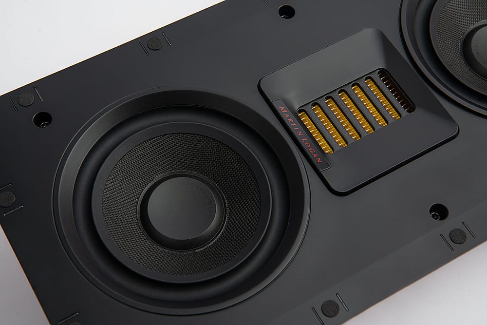 Alt View 20. MartinLogan - Motion XT Series CI, Dual 5.25" Woofers with Folded Motion XT Tweeter, 2-Way In-Wall Speaker (Each) - Paintable White.