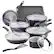 Angle. Rachael Ray - Create Delicious 13-Piece Cookware Set - Purple Shimmer.
