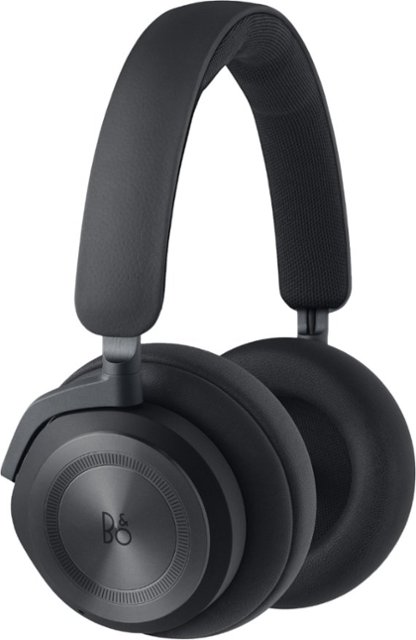 Front. Bang & Olufsen - Beoplay HX Wireless Noise Cancelling Over-the-Ear Headphones - Black Anthracite.