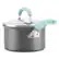Alt View 13. Rachael Ray - Create Delicious 11-Piece Cookware Set - Gray with Light Blue Handles.