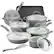 Angle. Rachael Ray - Create Delicious 13-Piece Cookware Set - Gray Shimmer.