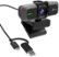 Alt View Zoom 12. j5create - USB 3840 x 2160 Webcam for Laptops & Desktops - Black.