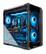 Front. Thermaltake - View 380 Gaming PC - AMD Ryzen™ 7 5800X CPU - NVIDIA® GeForce RTX™ 3080 - 16GB - 1TB Gen4 NVMe.