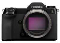 Fujifilm - GFX100S Mirrorless Camera (Body Only) - Black - Front_Zoom