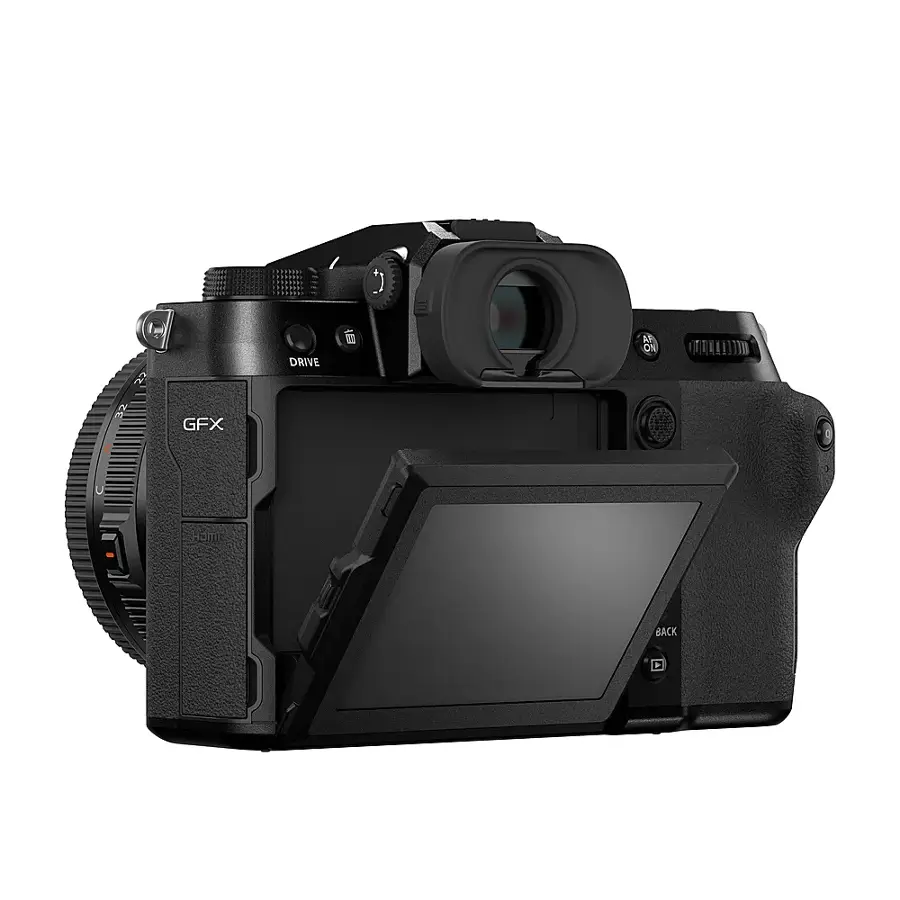 Alt View 14. Fujifilm - GFX100S Mirrorless Camera (Body Only) - Black.