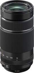 Fujifilm - XF70-300mmF4-5.6 R LM OIS WR Lens - Black - Front_Zoom