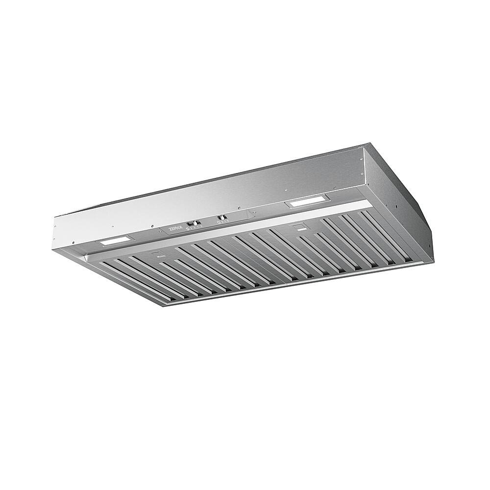 Angle. Zephyr - Monsoon Mini 30 in. 300 CFM Insert Range Hood - Stainless Steel.