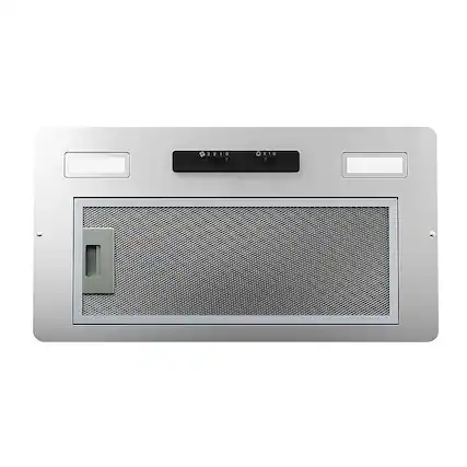Front. Zephyr - Tornado Mini 21 in. 400 CFM Insert Range Hood - Stainless Steel.