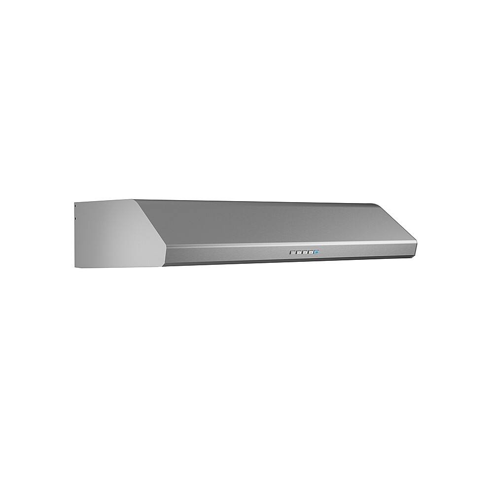 Left. Zephyr - Hurricane 36 in. 695 CFM Under Cabinet Range Hood - Stainless Steel.