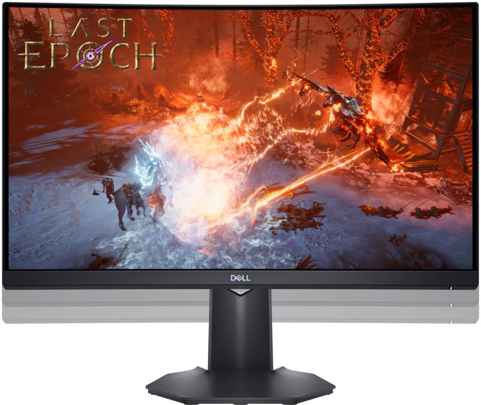 Alt View 16. Dell - Geek Squad Certified Refurbished 24" LED Curved FHD Monitor - Black.