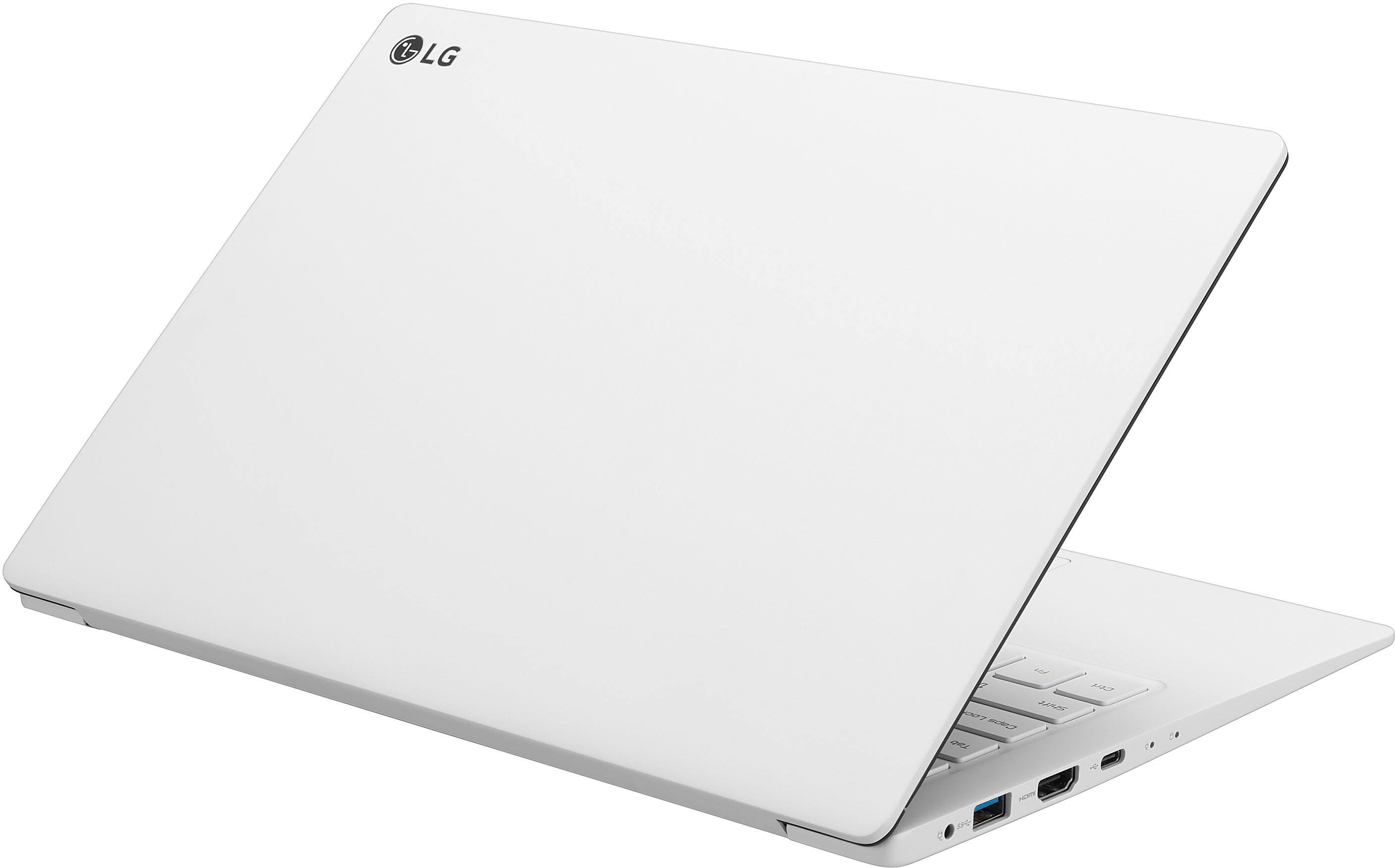 Alt View 14. LG - LG Ultra PC 13” Full HD Laptop – Ryzen 5 – 8GB RAM – 256GB NVMe Solid State Drive - White.